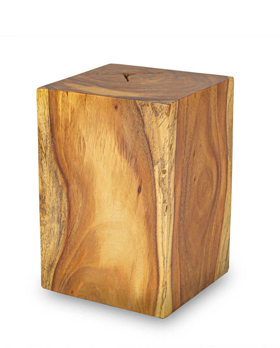 Holzhocker BLOCK|von Mossapour|50 cm