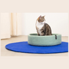 Katzenkorb aus Schurwolle|von myfelt|Ø40cm x H:13cm| Verschiedene Farben