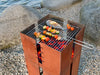 Feuerstelle ferrum aus wetterfestem Stahl|von Keilbach|H: 90 cm