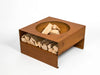 Feuerschale light my fire.cube aus wetterfestem Stahl|von Keilbach|80 x 80 x 44 cm