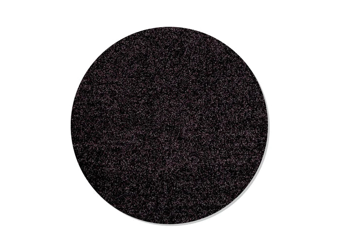 Fußmatte point aus Polyamid|von Keilbach|schwarz|Ø 85 cm|Ø 115 cm
