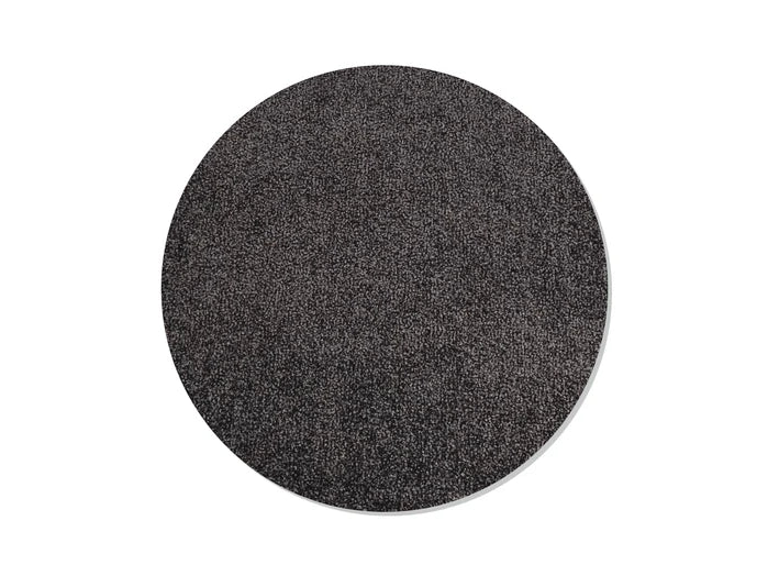 Fußmatte point aus Polyamid|von Keilbach|dunkelgrau|Ø 85 cm|Ø 115 cm