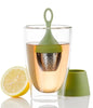Teeglas mit schwimmendem Teeeifilter ,modell Grün