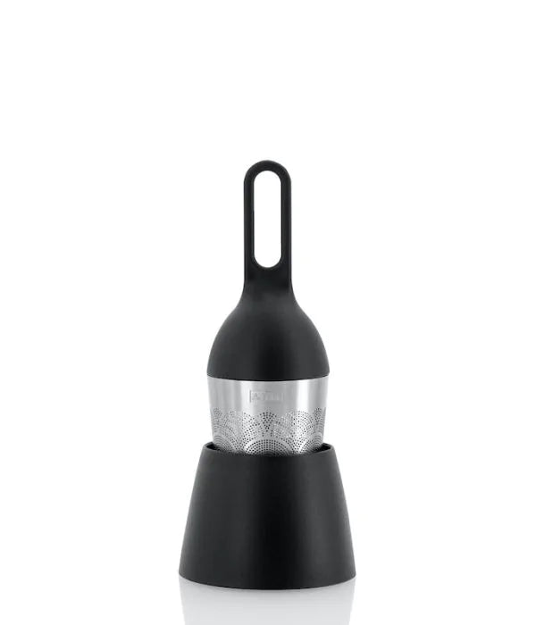 AdHoc Schwimmender verzierter Teefilter FLOATEA-FUSION|Schwarz
