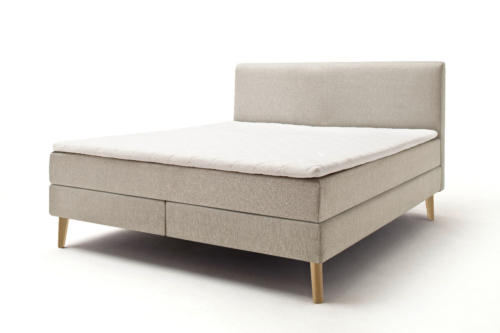 Boxspringbett Greta beige|von Meise Möbel|Verschiedene Größen