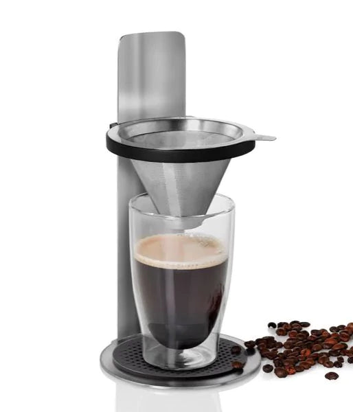 Adhoc KAFFEEBEREITER MR. BREW | Edelstahl | H: 26,5cm Ø: 13cm